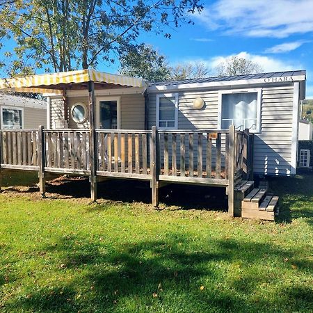 Mobilhome 6 Personnes Camping 4* Chateauneuf-de-Galaure Buitenkant foto